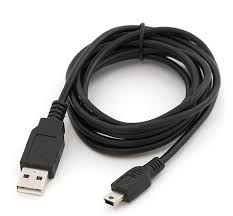 Cavo Alimentazione Dati USB a Mini USB 5pin Cellulari Console MP